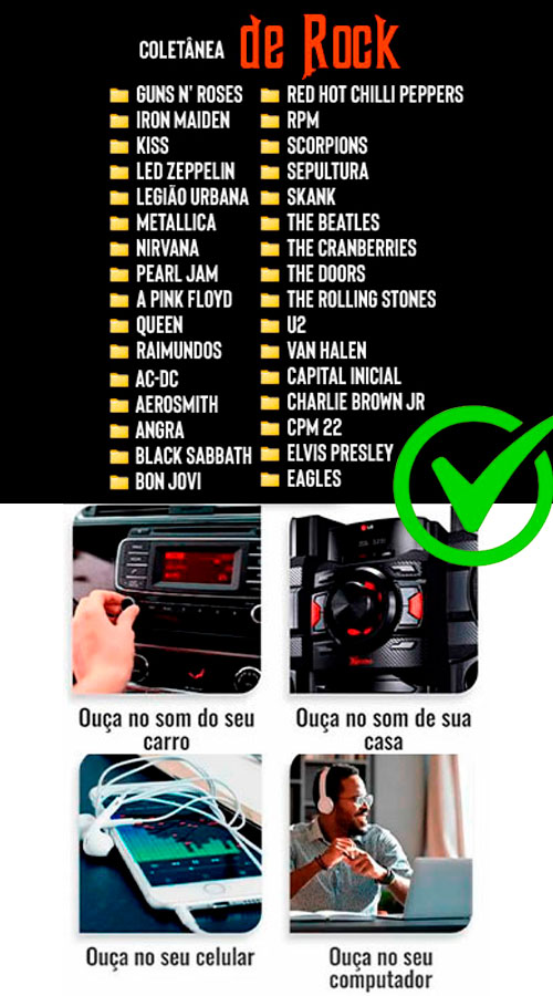 🎸 PACK COLETÂNEAS ROCK – O Som Que Move Gerações!