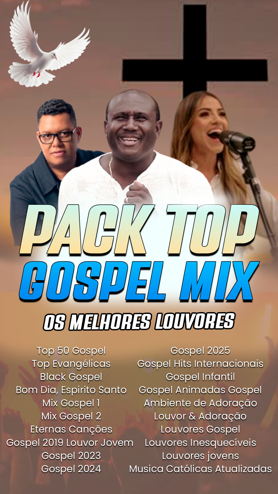 Seleção Exclusiva Pack TOP Gospel MIX Volume 2