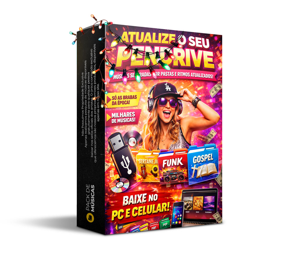 O melhor pacote de músicas para o seu pendrive 2026