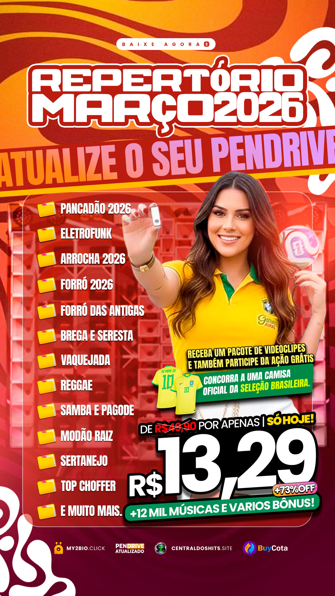 REPERTÓRIO DE MARÇO 2026 - BAIXE AGORA, FÁCIL E RÁPIDO!